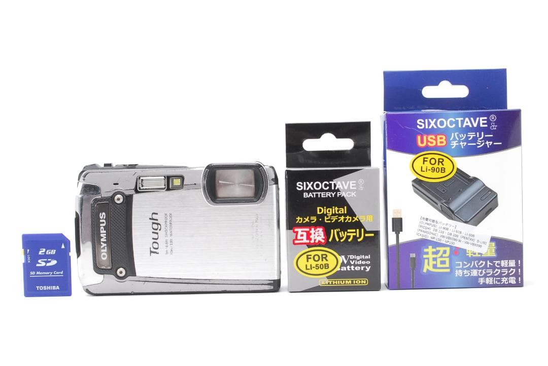 【完動品】OLYMPUS Tough TG-820　防水　耐衝撃　コンデジ