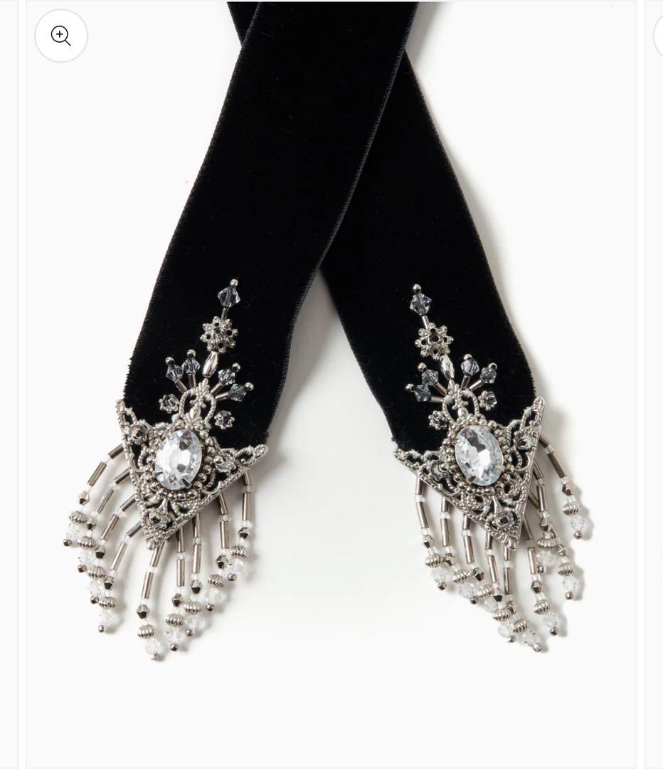 TanakaDaisuke ベルベットリボン　黒