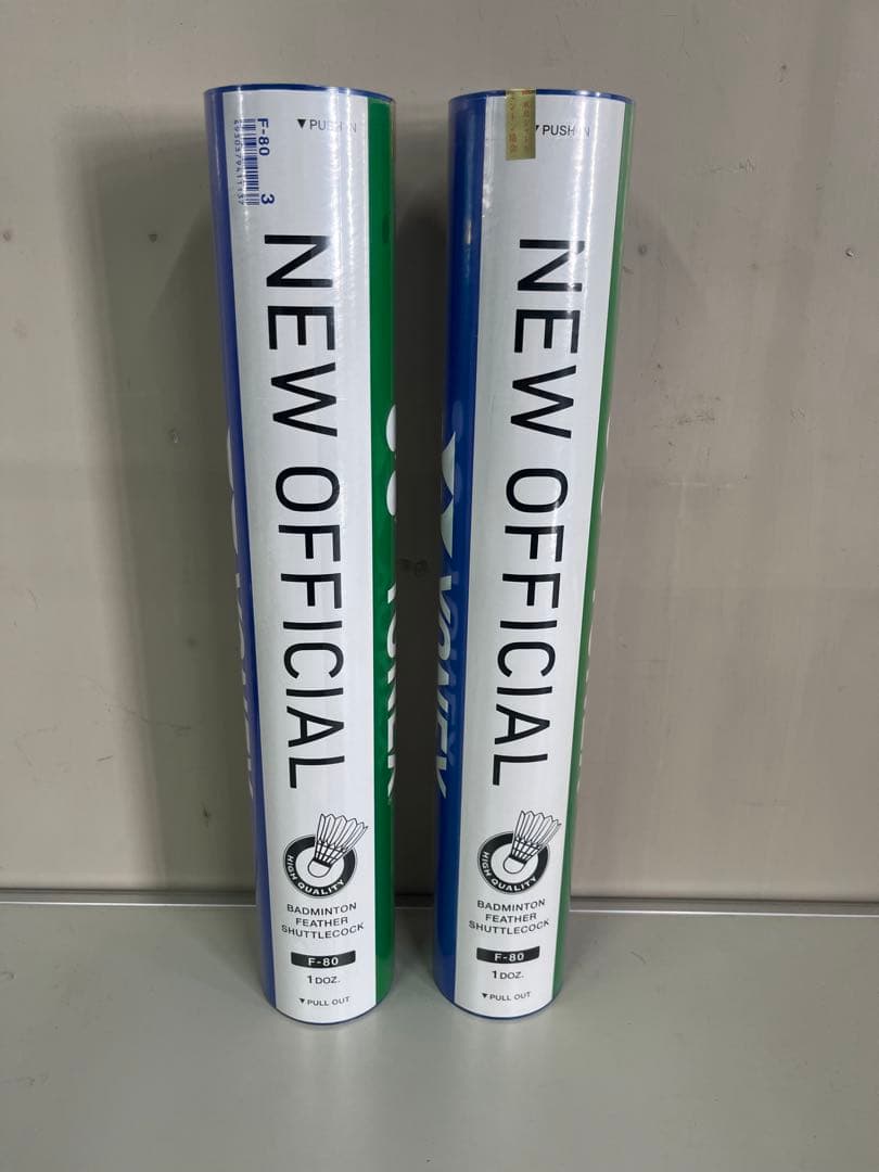 YONEX NEW OFFICIAL バドミントンシャトル 2本セット