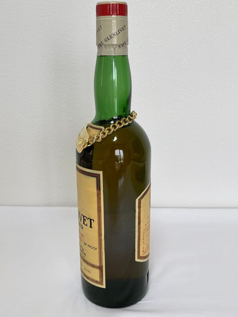 グレンリベット12年　特級　サントリー取扱　未開栓