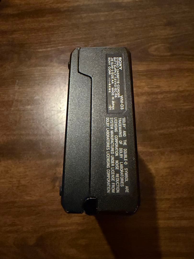 【整備済み稼働品】SONY WM-D3 カセットウォークマン WALKMAN