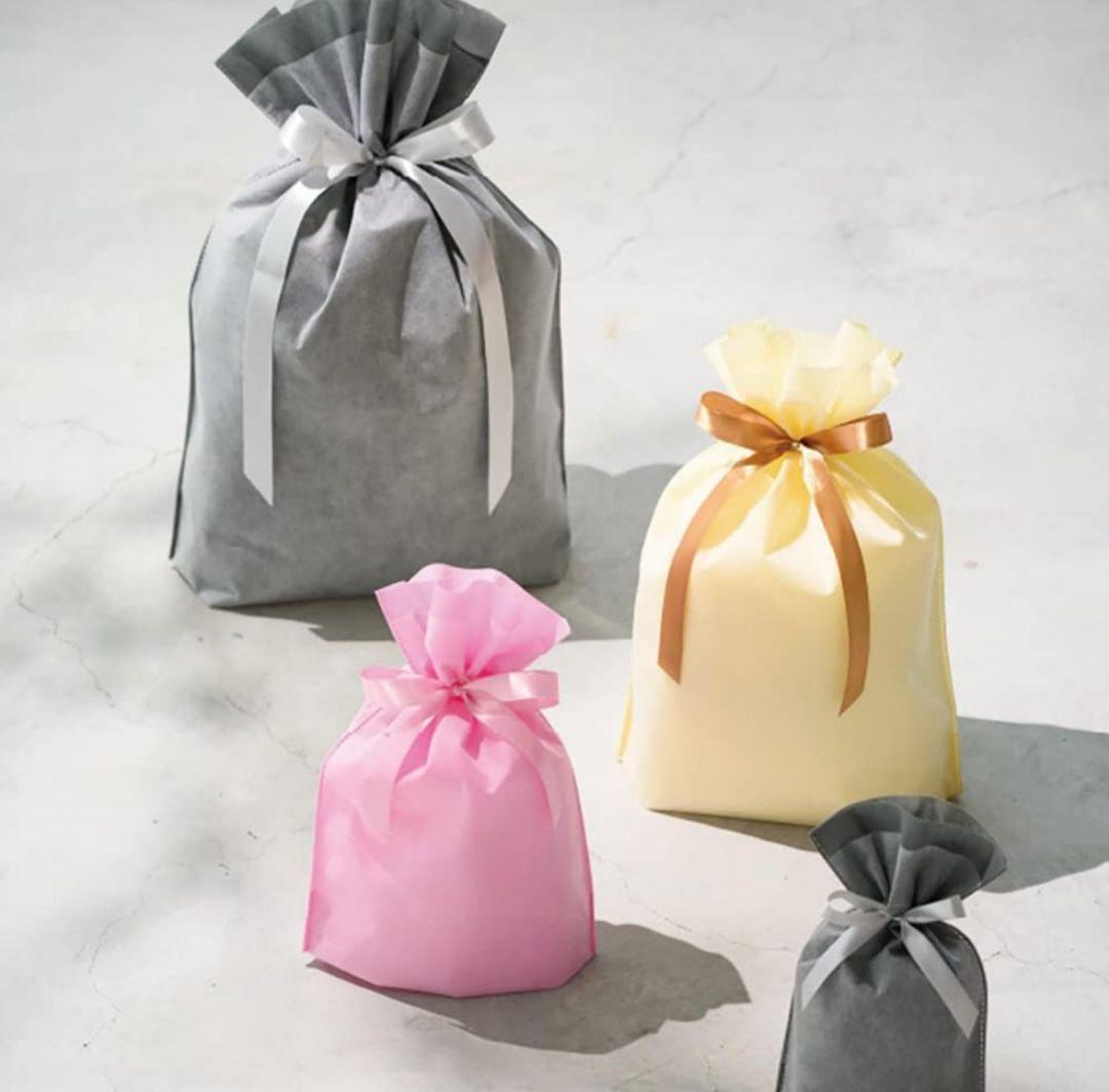 みるレリアン カシュクールワンピース ロング 七分袖 総柄 茶 11 L