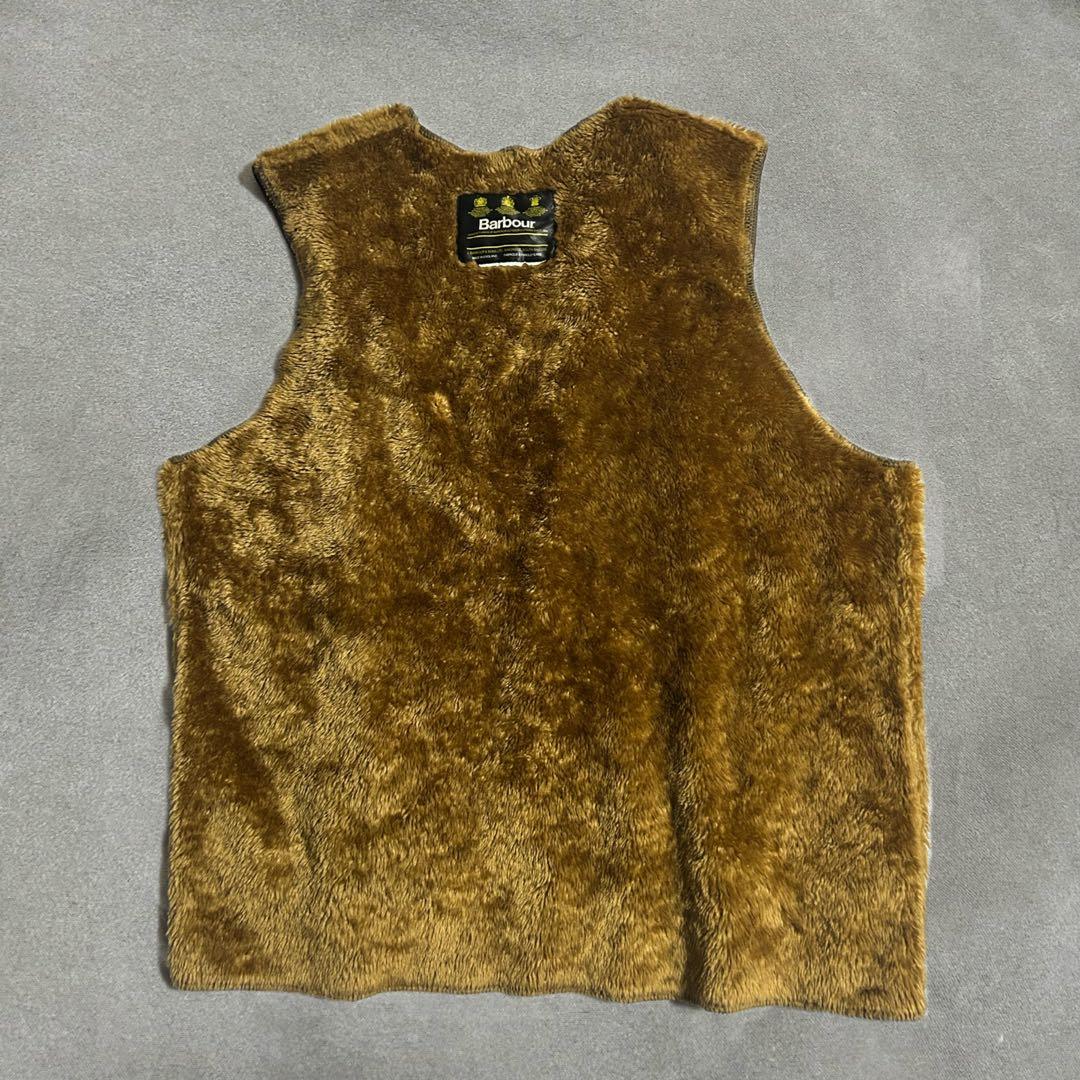 barbour ライナー ベスト ボア イングランド製 90s vintage