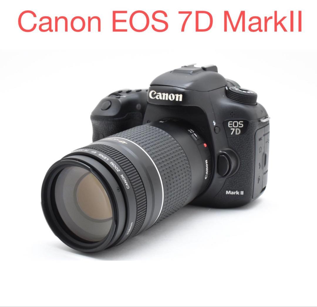 デジタル一眼レフカメラCanon EOS 7D MarkⅡ 望遠レンズセット