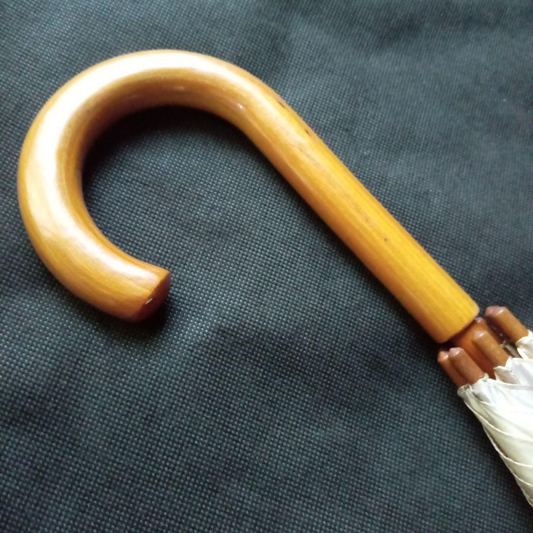 最終価格「新品」BALENCIAGA　長傘 　　木製　重厚　高級 　クラシック