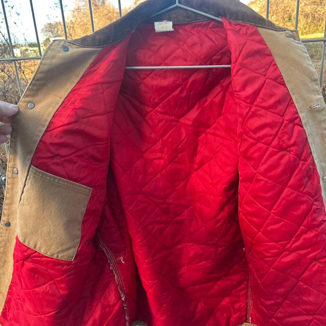 70s Carharttカーハートミシガンチョアコート M USA製