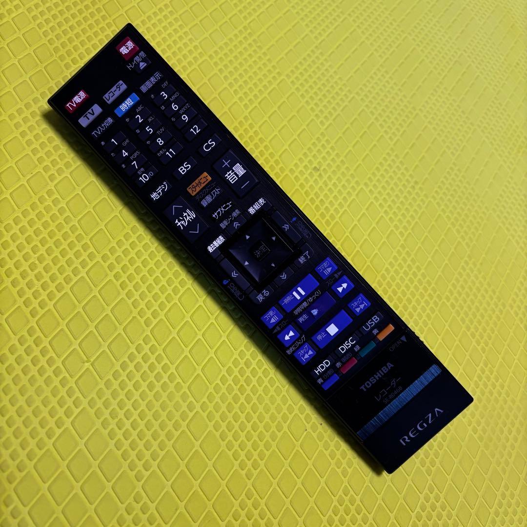 【ジャンク】2018年製　東芝◆DBR-M2008◆タイムシフトマシン◆リモコン