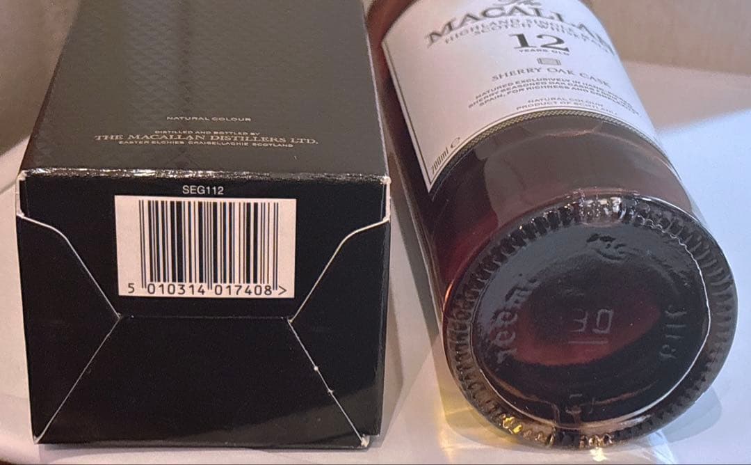未開封　700ml The Macallan 12年 シェリーオークカスク