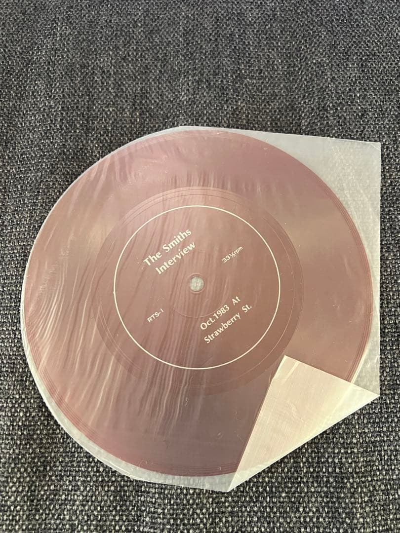 The Smiths LP洋楽　美盤 25RTL-6 ソノシート付 1984年