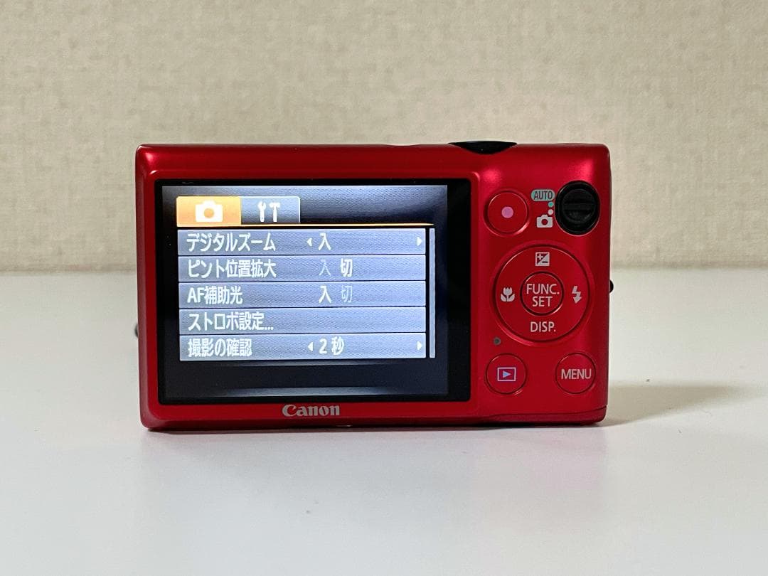 コンパクトデジタルカメラ Canon IXY 410F レッド