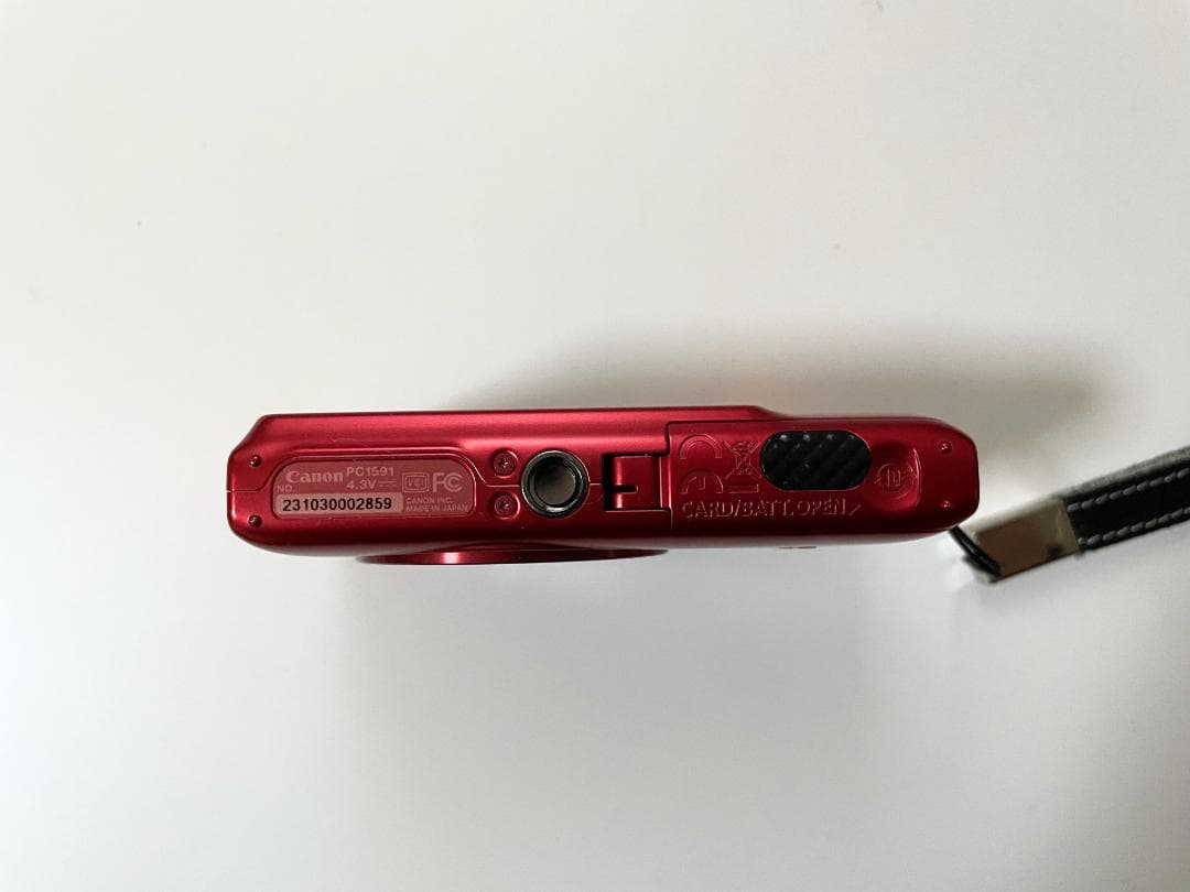 コンパクトデジタルカメラ Canon IXY 410F レッド