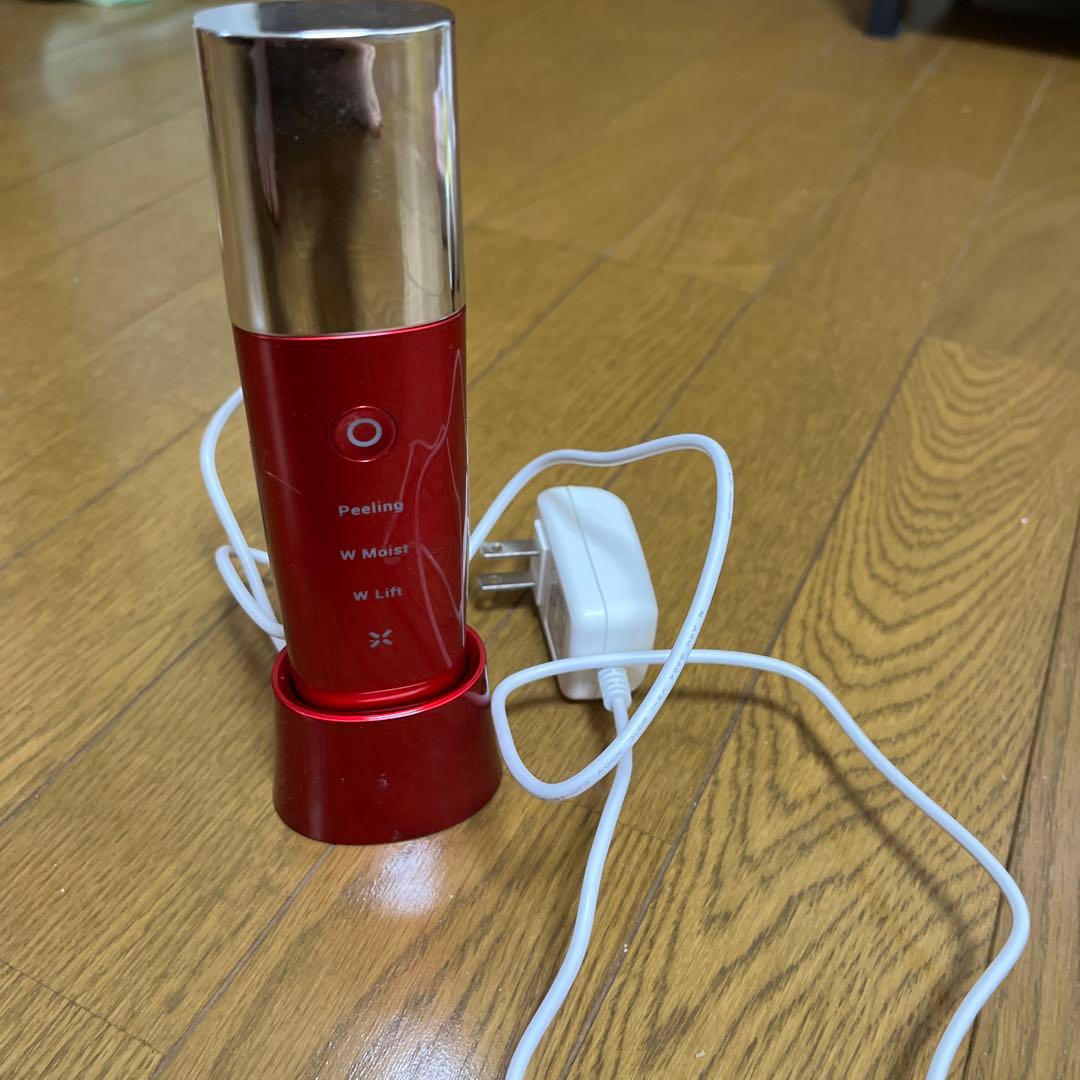 充電式美容機器 レッド ピーリング Wミスト Wリフト