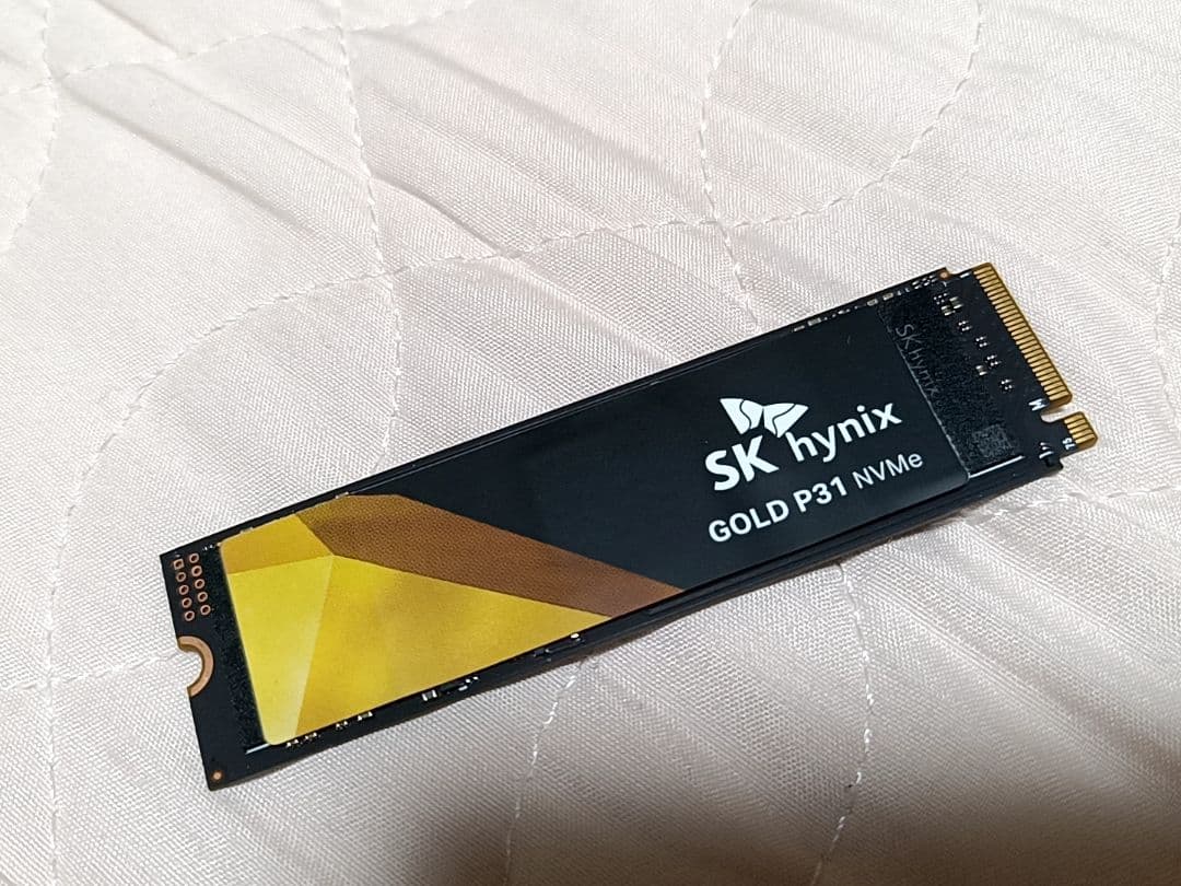 SK hynix Gold P31 M.2SSD1TB DRAMキャッシュ搭載a