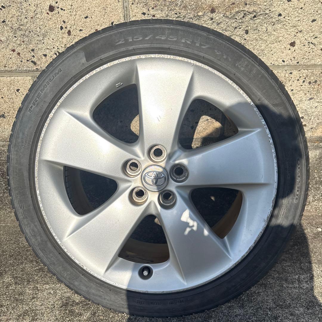 na【 送料込み】30プリウス純正アルミホイール　17インチ４本set