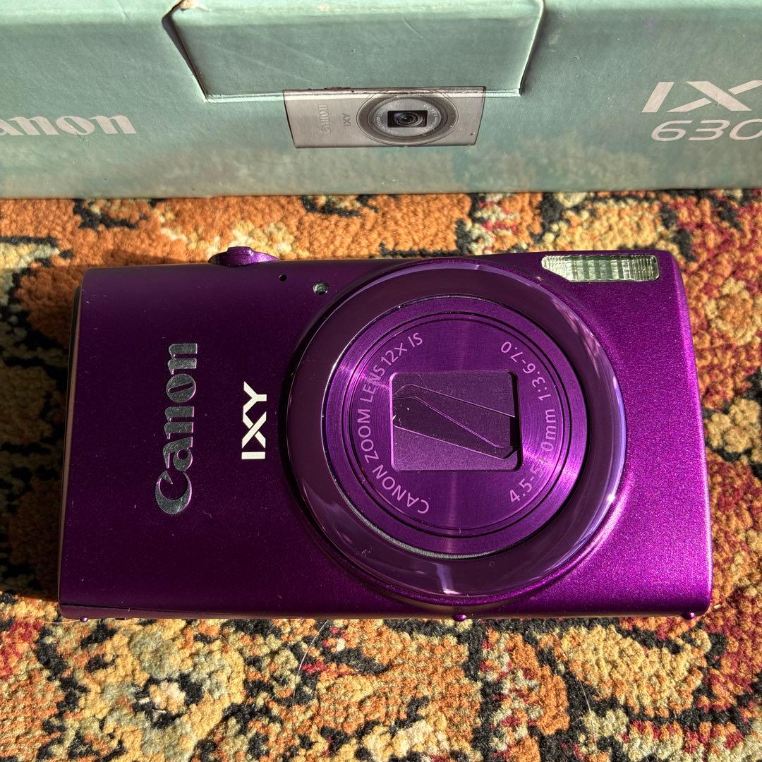 ※ジャンク品　Canon IXY 630 パープル