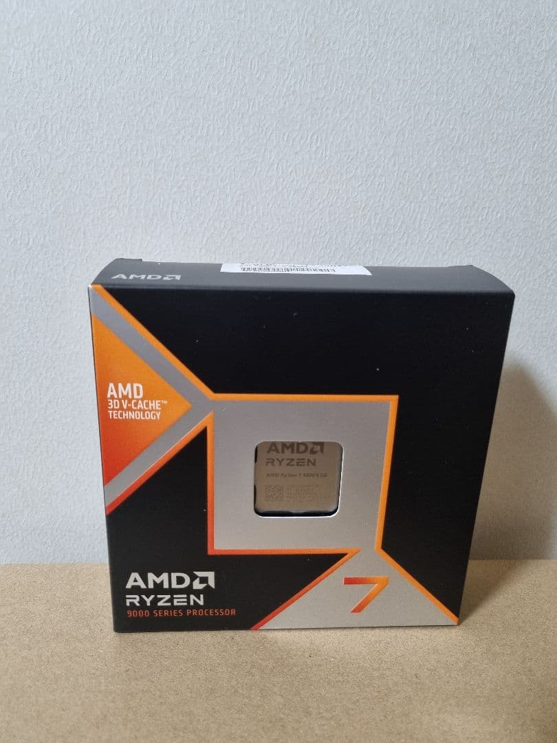 (新品未開封) 最新 CPU AMD Ryzen 7 9800X3D