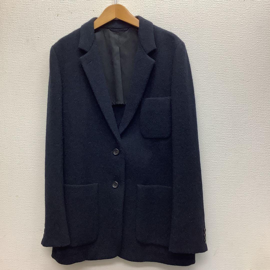 美品　マーガレットハウエル　ウール100% ジャケット　コート　ネイビー　L