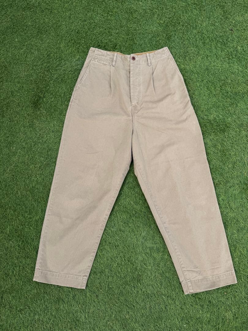 値下！KAPITAL ベージュ チノパン　size 3