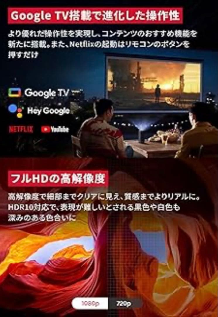 Anker Nebulaアンカー ネビュラ プロジェクター ホームシアター