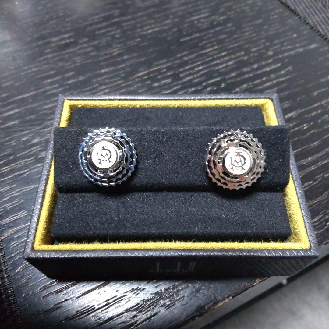 ダンヒルシルバー カフリンクス