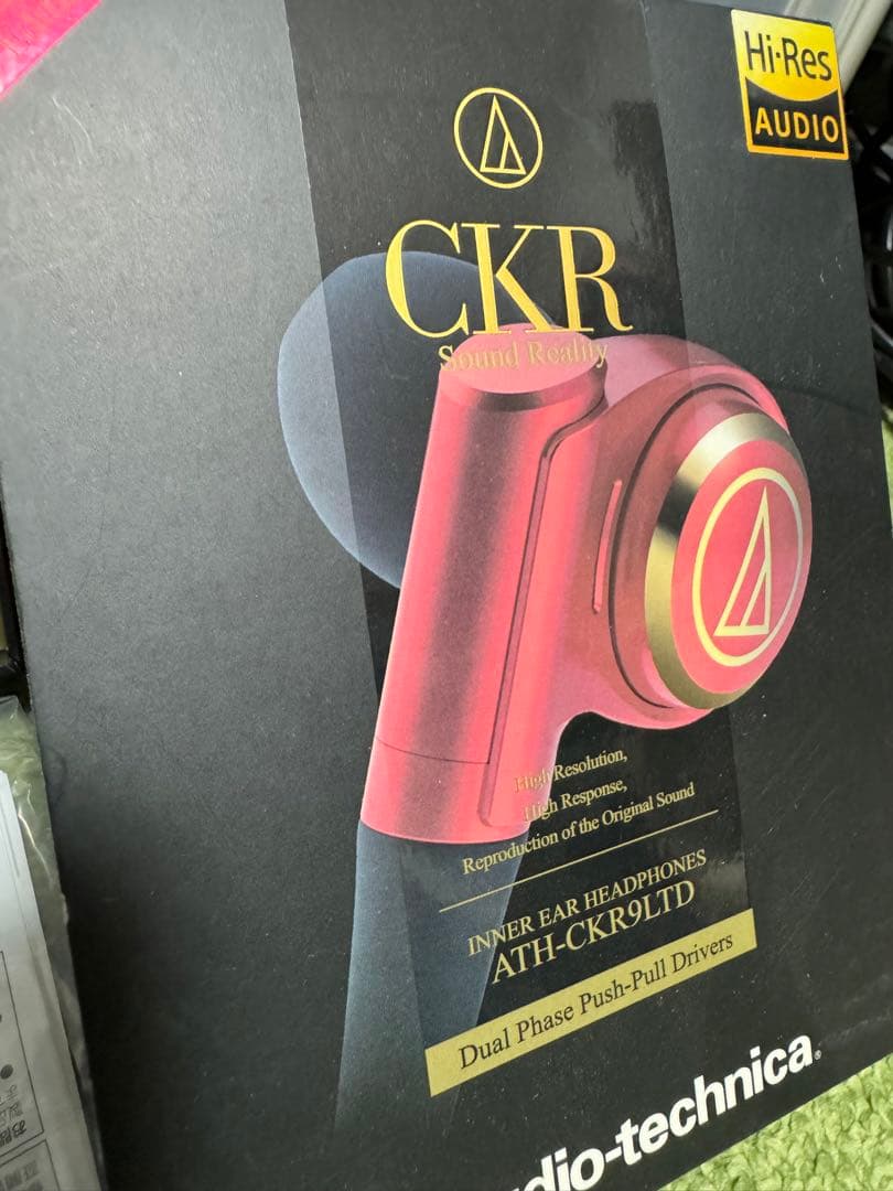 audiotechnica ckr イヤホン