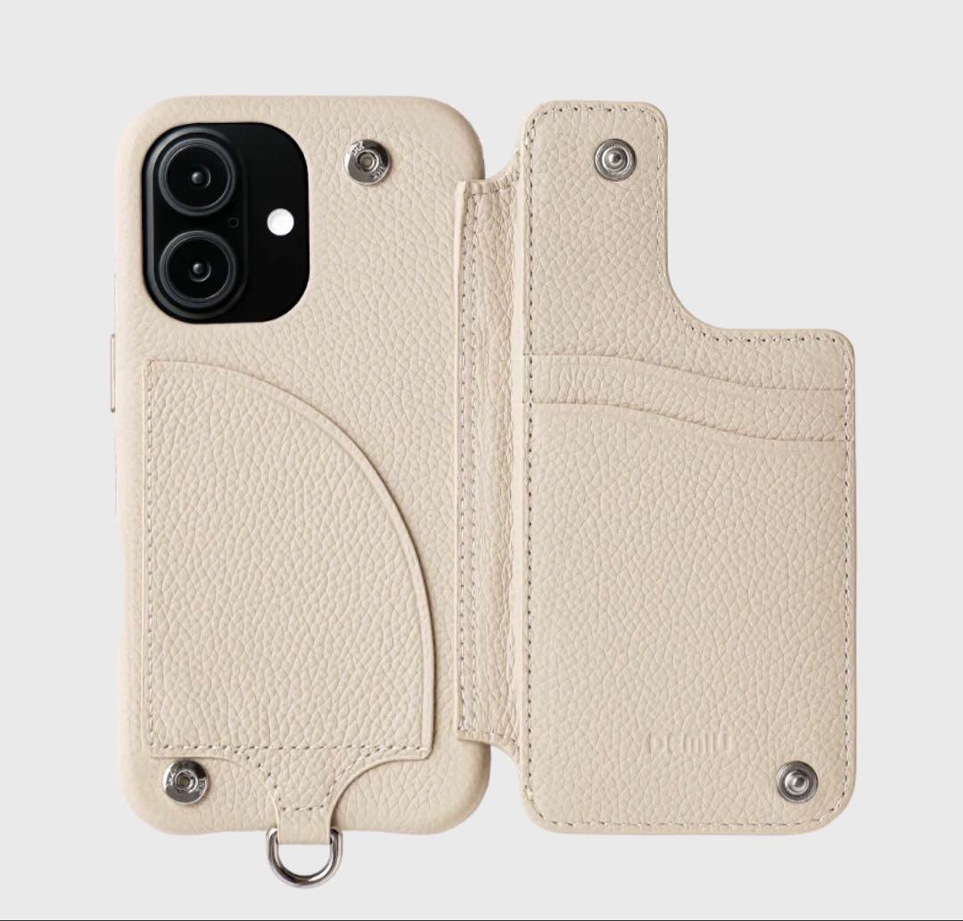 DEMIUデミュウ　GRACEグレイス　iPhone17ケース・ストラップセット