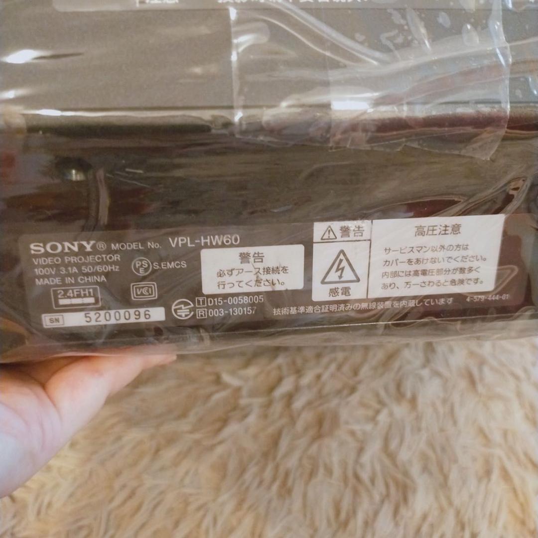 美品 SONY VPL-HW60 超高画質