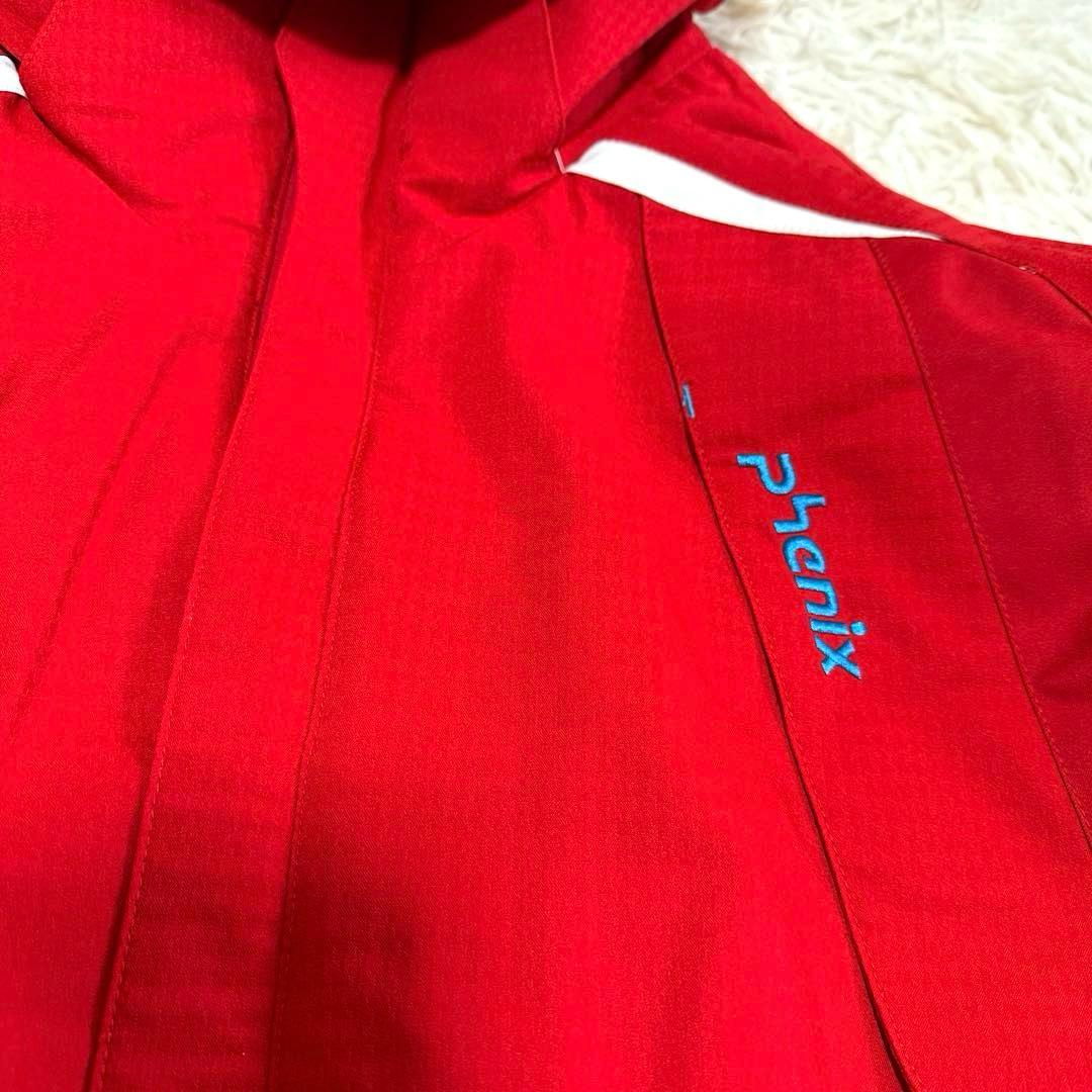 Phenix フェニックス　スキーウェア　ジャケット（赤）　パンツ（黒）セット