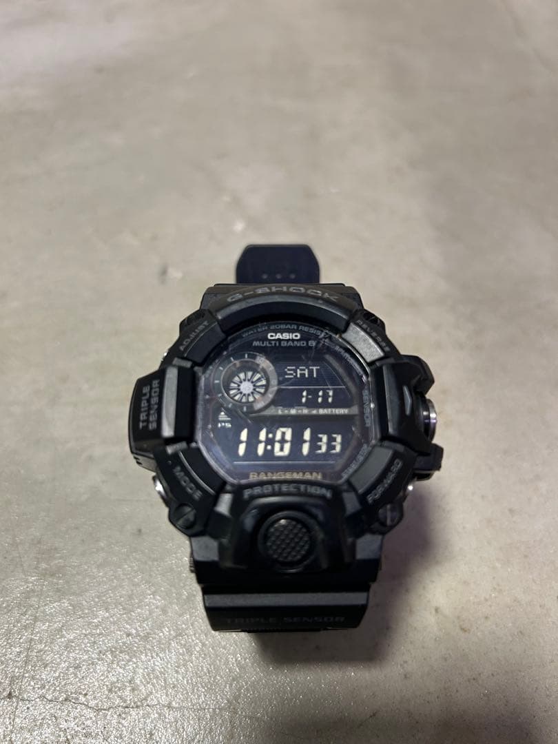 CASIO G-SHOCK GW-9400 レンジマン　ブラックアウト