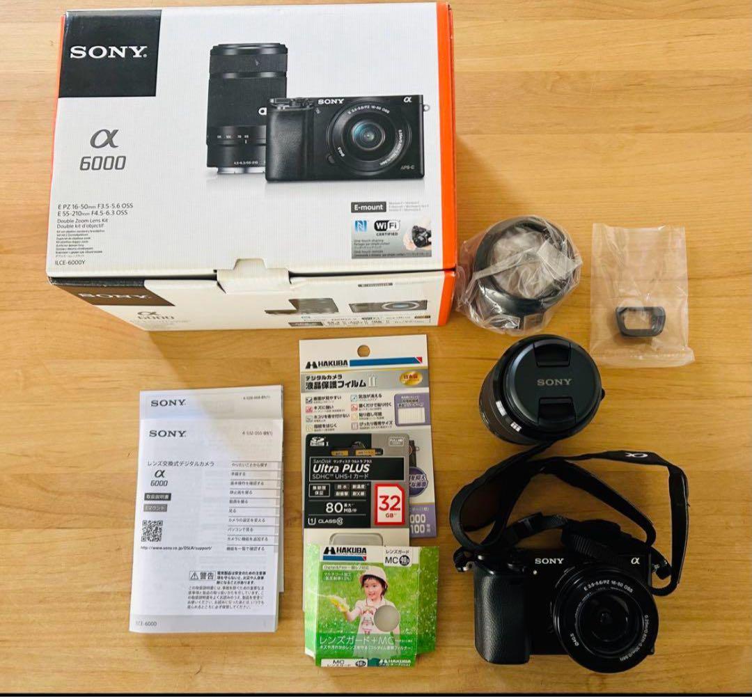 SONY a6000 ダブルズームレンズキット ILCE-6000Y