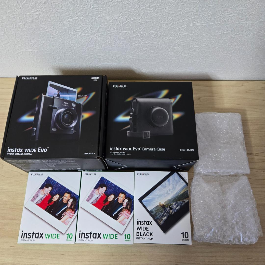 【ほぼ新品】instax WIDE EVO セット（ケース付）