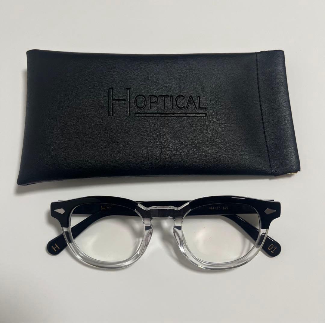 【美品) 】H optical H-01 サングラス グレー 調光レンズ 眼鏡