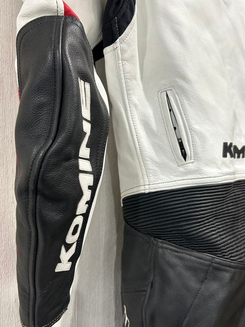 KOMINE コミネ　革ツナギ レーシングスーツ　Ｌサイズ
