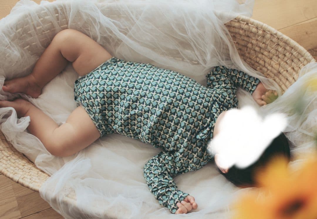 Misha and Puff yonder Lattice ロンパース