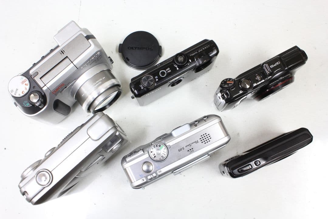 コンパクトデジタルカメラ 6台 OLYMPUS FUJIFILM Nikon等