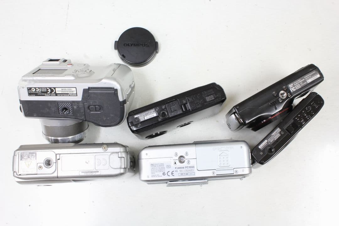 コンパクトデジタルカメラ 6台 OLYMPUS FUJIFILM Nikon等