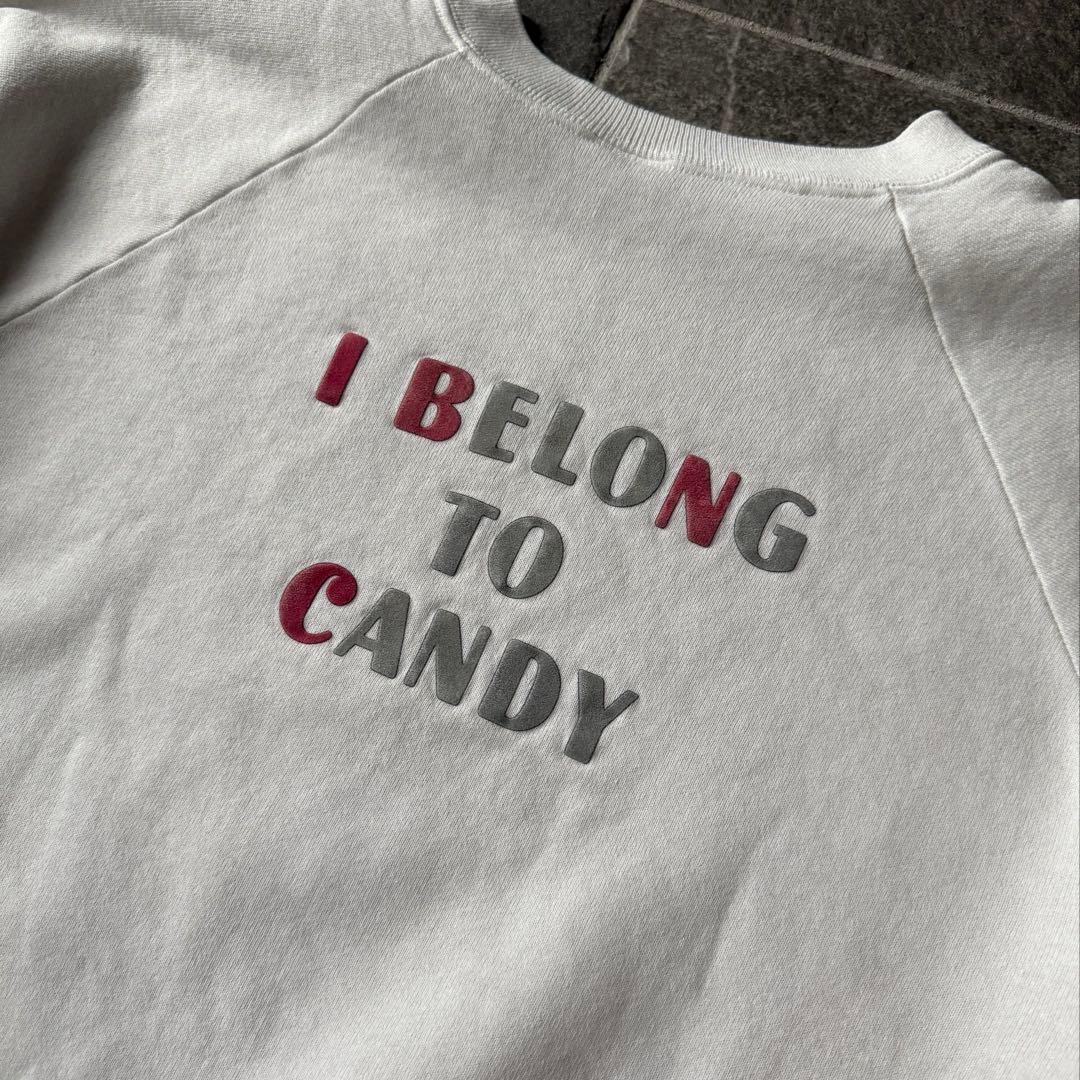 90s usa製 犬 スウェット L-size