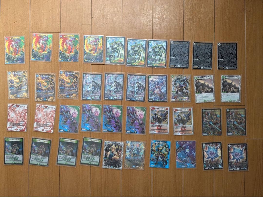 デュエマ　デッキ６セットと鬼丸ピリオド、アーテルゴルギーニ含むキラカードセット