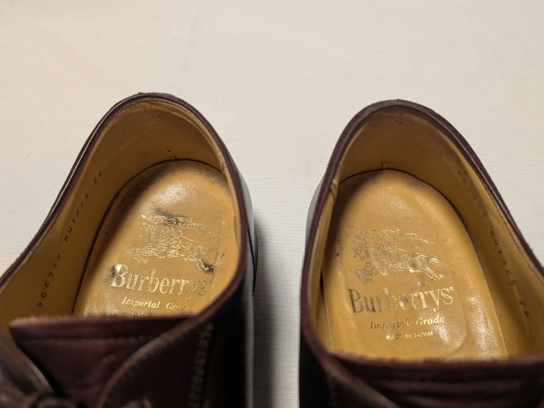 【Burberrys】希少90s\"Imperial Grade\"レザーシューズ