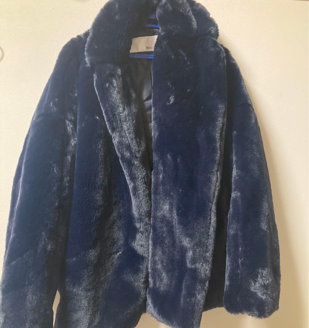 ウィムガゼット　エコファーショートブルゾン