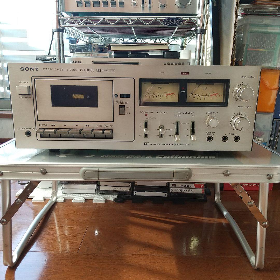 SONY TC-4300SD カセットデッキ(ジャンク)