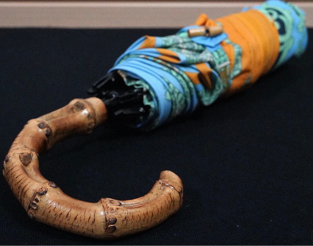 マニプリ　manipuri スカーフ柄　晴雨兼用傘