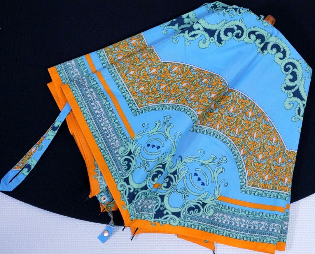 マニプリ　manipuri スカーフ柄　晴雨兼用傘