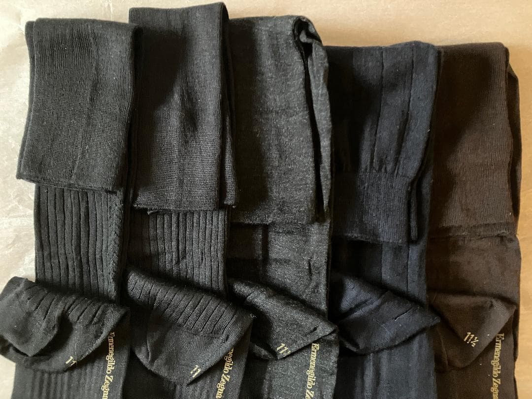 ス*ス様 Ermenegildo Zegna ロングホーズ カシミヤ シルク ウ