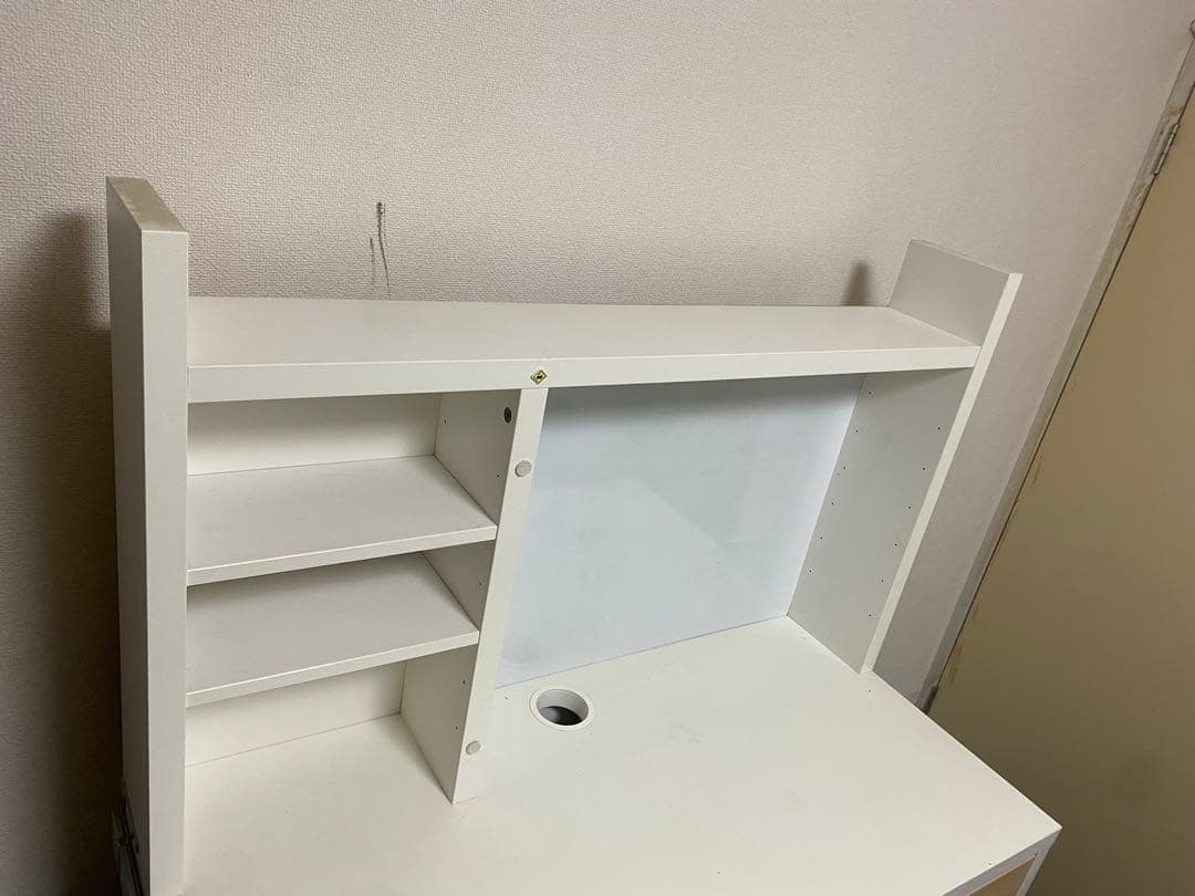 【2セット】IKEA ミッケデスク 追加シェルフユニット