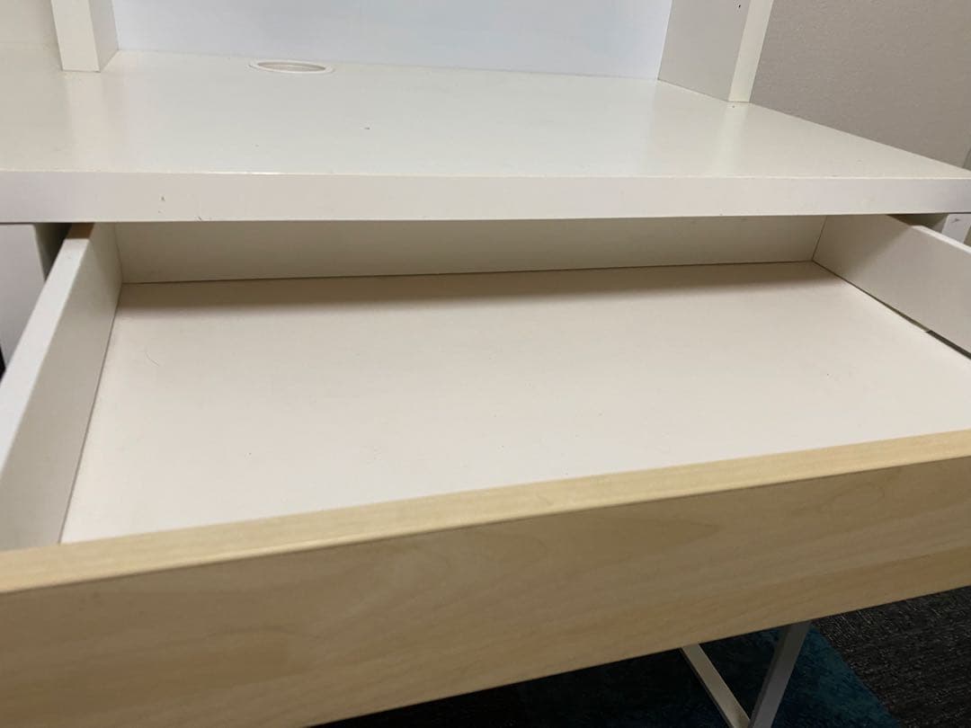 【2セット】IKEA ミッケデスク 追加シェルフユニット