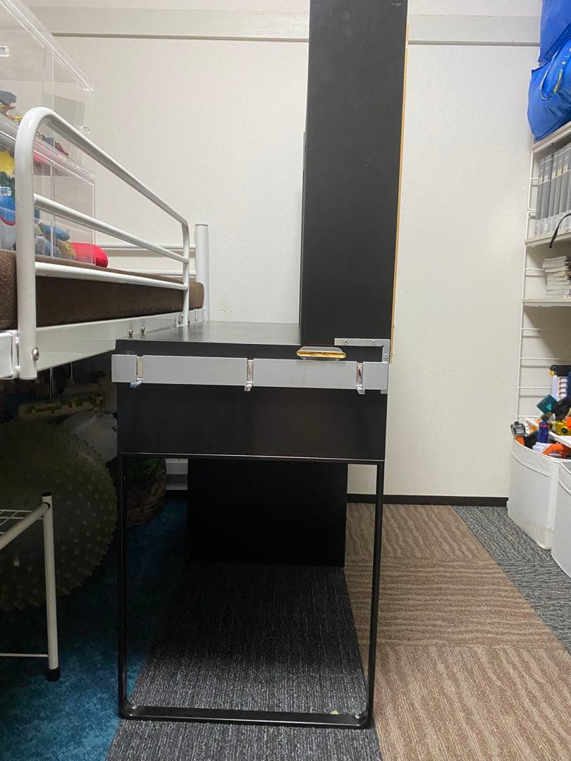 【2セット】IKEA ミッケデスク 追加シェルフユニット