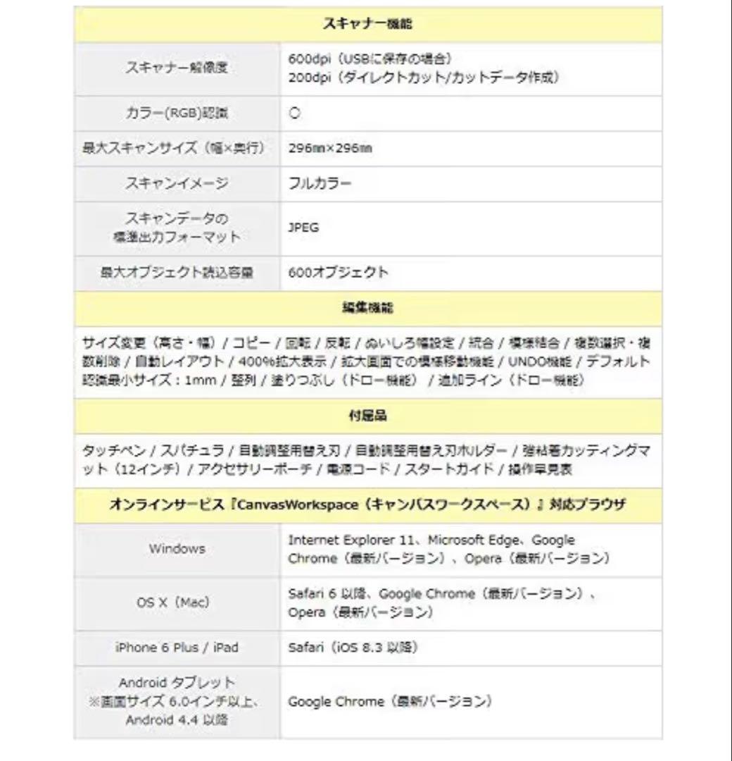 ブラザー小型カッティングマシンスキャンカット ScanNCut SDX1000