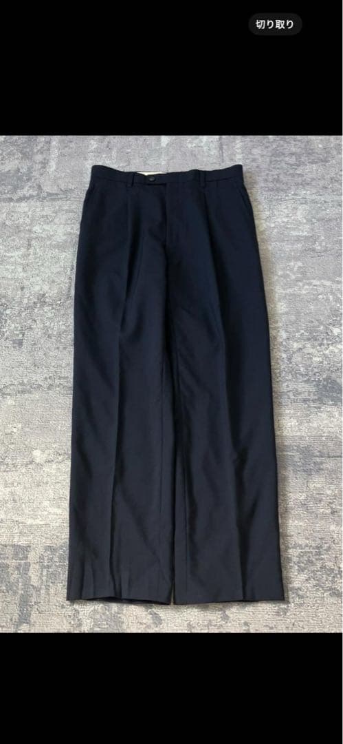 【3点セット】セットアップ スーツ ダブル ピンズ 紺 成人式