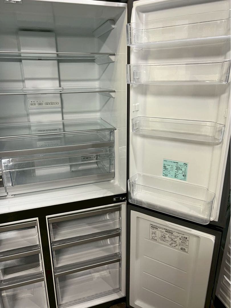 AQUA 4ドア冷蔵庫 AQR-TZ51H 2019年製512L 観音開き